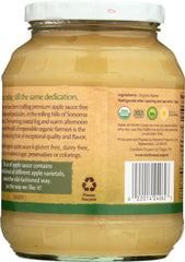 NORTH COAST: Organic Applesauce, 24 oz