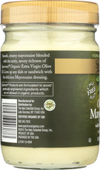 SPECTRUM NATURALS: Organic Mayonnaise with Olive Oil, 12 oz