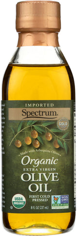 SPECTRUM NATURALS: Oil Olive Extra Virgin Unrefined Organic, 8.5 oz