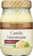 SPECTRUM NATURALS: Canola Mayonnaise, 16 oz