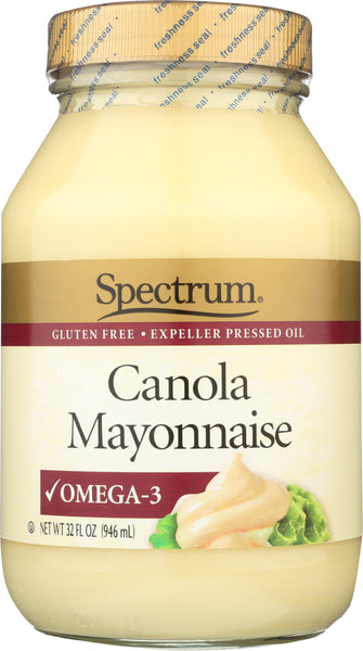 SPECTRUM NATURALS: Canola Mayonnaise, 32 oz