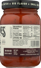JARDINES: Ghost Pepper Salsa, 16 oz