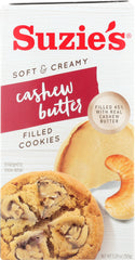 SUZIES: Cashew Butter Filled Cookies, 5.29 oz