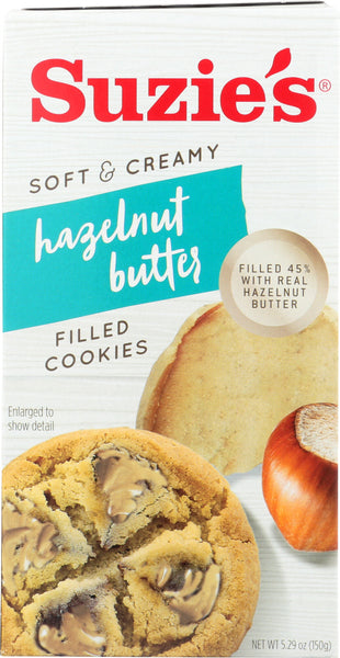 SUZIES: Hazelnut Butter Filled Cookies, 5.29 oz