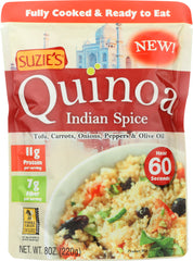 SUZIES: Quinoa Indian Flavor, 8 oz