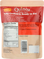 SUZIES: Quinoa Indian Flavor, 8 oz