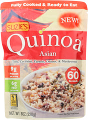 SUZIES: Quinoa Asian Pouch, 8 oz