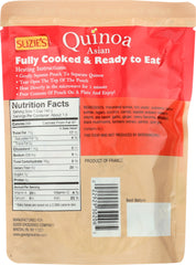 SUZIES: Quinoa Asian Pouch, 8 oz