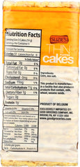 SUZIES: Thin Cakes Corn Lightly Salted, 4.6 oz