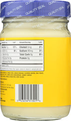 HAIN PURE FOODS: Safflower Mayonnaise, 12 oz