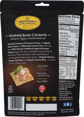 SONOMA CREAMERY: Parmesan Crisps, 2.25 oz