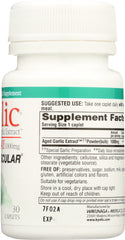 KYOLIC: Aged Garlic Extract One Per Day Cardiovascular 1000 mg, 30 Caplets