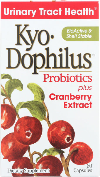KYOLIC: Kyo-dophilus Probiotic Plus Cranberry Extract, 60 Count