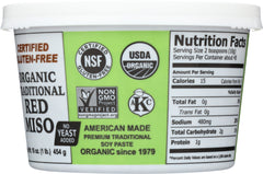 MISO MASTER: Organic Traditional Red Miso, 16 Oz