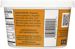MISO MASTER: Organic Brown Rice Miso, 16 oz