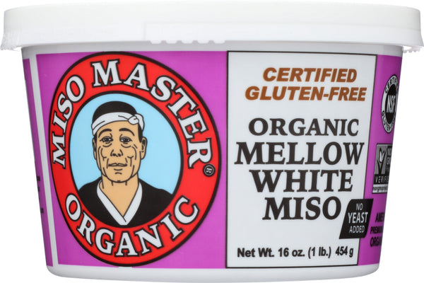 MISO MASTER: Organic Mellow White Miso, 16 oz