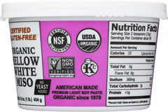 MISO MASTER: Organic Mellow White Miso, 16 oz