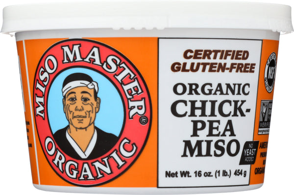 MISO MASTER: Organic Chickpea Miso, 16 oz