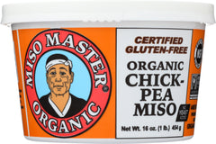 MISO MASTER: Organic Chickpea Miso, 16 oz