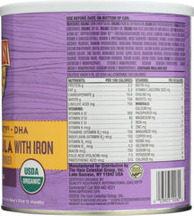 EARTHS BEST: Organic Sensitivity Canned Formula With Iron, 23.2 Oz