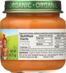 EARTHS BEST: Organic Sweet Potatoes, 2.5 oz