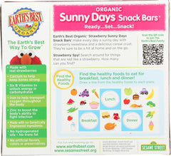 EARTHS BEST: Organic Sunny Day Strawberry Bar, 5.3 oz