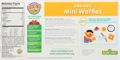 EARTHS BEST FROZEN: Sesame Street Organic Homestyle Mini Waffle, 9 oz