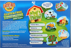 EARTH'S BEST: Gluten Free Baked Nuggets Broccoli and Cheese, 8 oz