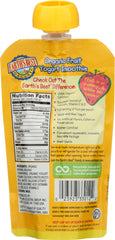 EARTH'S BEST: Organic Fruit Yogurt Smoothie Strawberry Banana, 4.2 oz