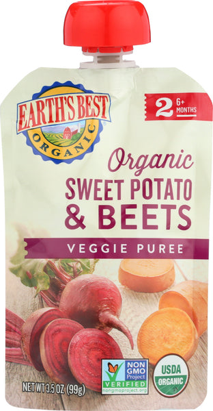 EARTHS BEST: BABY PUREE SWT PTO BEET (3.5000 OZ)