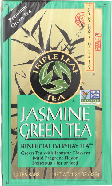 TRIPLE LEAF: Jasmine Green Tea, 20 bg