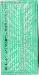 TRIPLE LEAF: Jasmine Green Tea, 20 bg