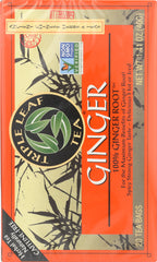 TRIPLE LEAF: 100% Ginger Root Herbal Tea, 20 bg