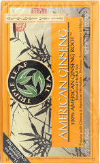 TRIPLE LEAF: American Ginseng Herbal Tea, 20 bg