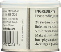 EDEN FOODS: Wasabi Powder, 0.88 oz