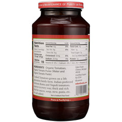 EDEN FOODS: Tomato Crushed Organic Amber Glass, 25 oz