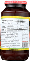 EDEN FOODS: Crushed Tomatoes On Garlic & Basil, 25 oz