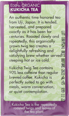 EDEN FOODS: Organic Kukicha Twig Tea, 16 teabags