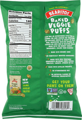 BEARITOS: Snack Puff Veggie Baked, 4 oz