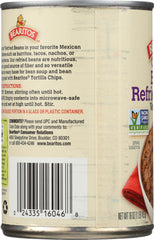 LITTLE BEAR: Bearitos Organic Refried Black Beans Vegetarian, 16 oz