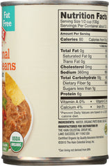 LITTLE BEAR: Bearitos Organic Traditional Refried Beans, 16 Oz