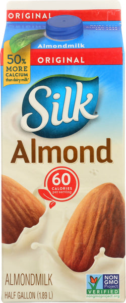 SILK: Pure Almond Original Almond Milk, 64 oz