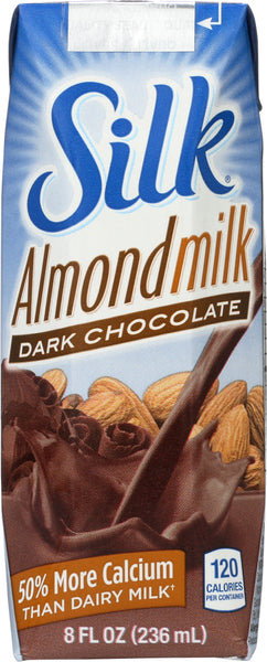 SILK: Dark Chocolate Pure Almondmilk, 8 oz