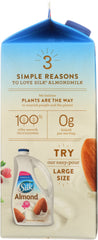 SILK: Vanilla Pure Almond Milk Unsweetened, 64 oz