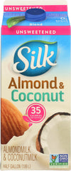 SILK: Almond Coconut Blend Unsweetened , 64 oz