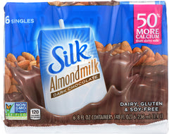 SILK: Dark Chocolate Almond Milk 6 count, 48 oz