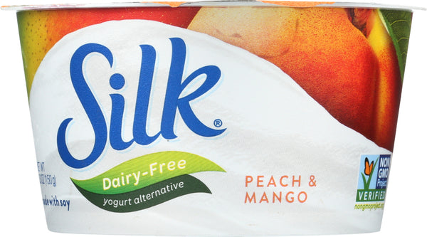 SILK: Yogurt Alternative Dairy-Free Peach & Mango 5.3 oz