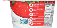 SILK: Yogurt Alternative Dairy-Free Strawberry 5.3 oz