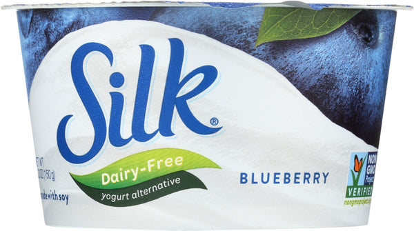 SILK: Yogurt Alternative Dairy-Free Blueberry, 5.3 oz