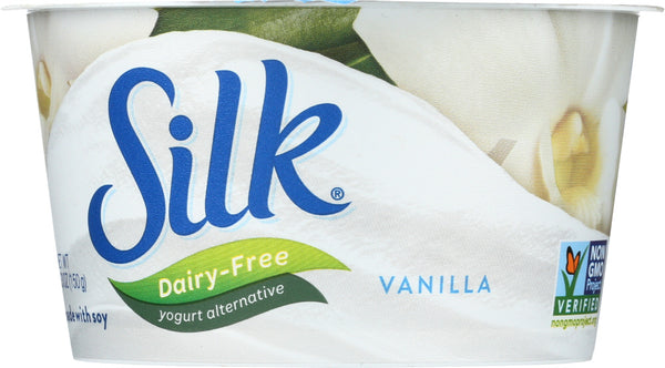 SILK: Yogurt Alternative Dairy-Free Vanilla 5.3 oz